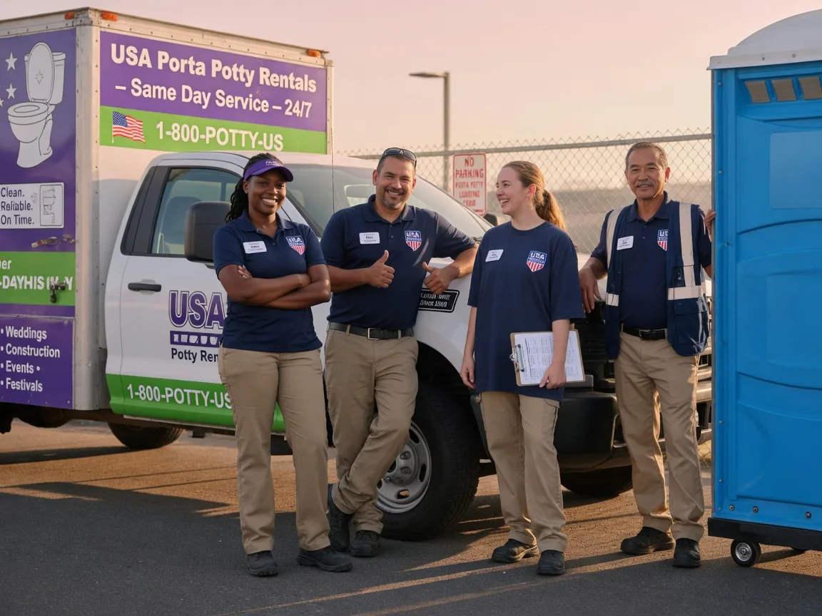 Porta Potty Rental company in Quantico, MD